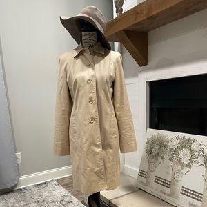 Ann Taylor Loft Trench Coat Sz 4